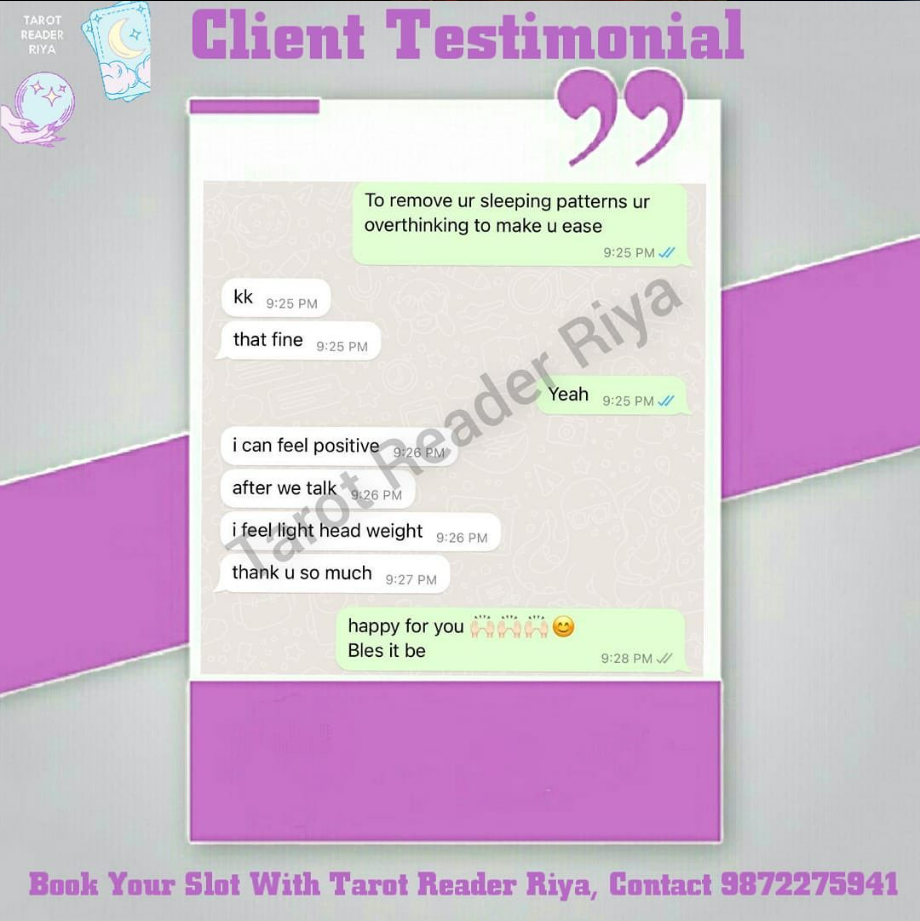 tarot reader riya insta review 2